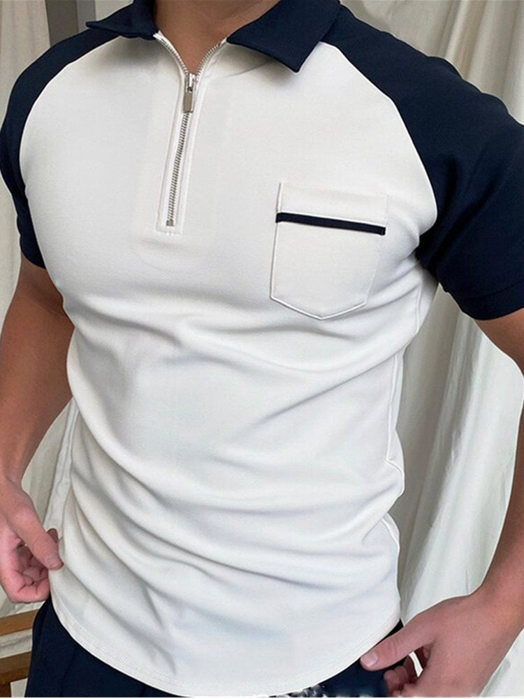 Men Solid Polo Shirt