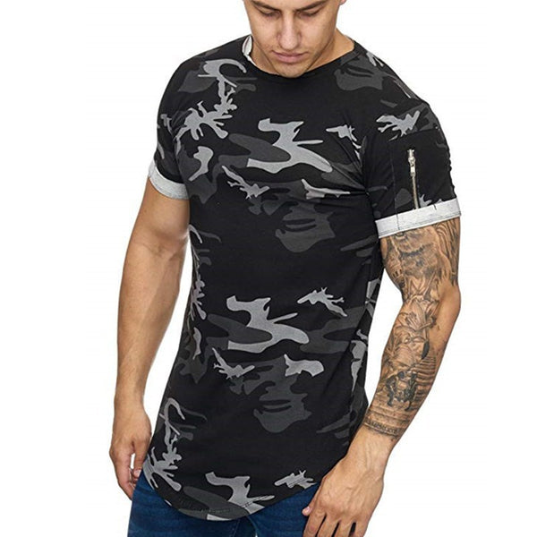 Camouflage Casual Men's Short Sleeve T-shirt
