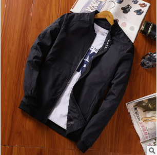 spring new trend slim baseball jacket