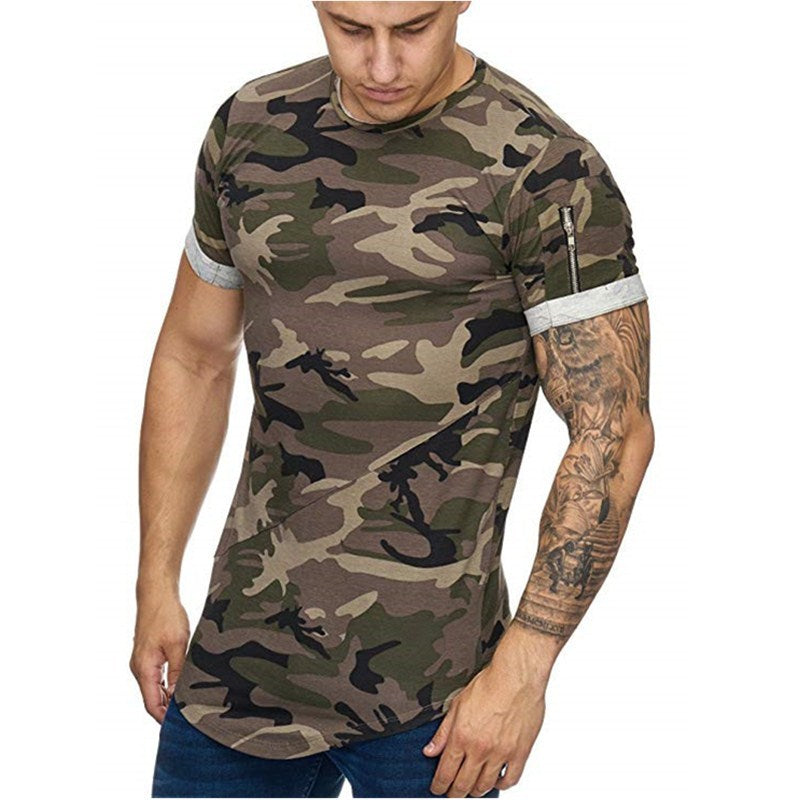 Camouflage Casual Men's Short Sleeve T-shirt