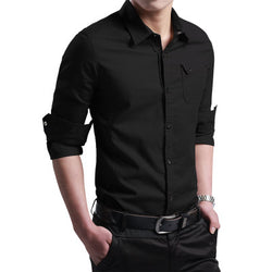 Korean Style Spring Men's Shirts