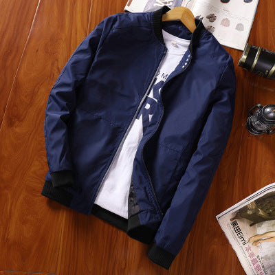 spring new trend slim baseball jacket