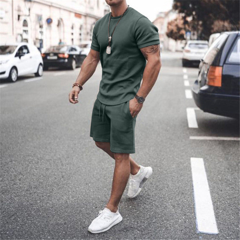 Men's Sweater Casual Sports Suit