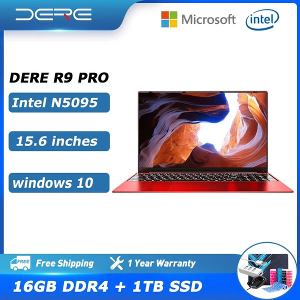 DERE R9 Pro Laptop 15.6 inch