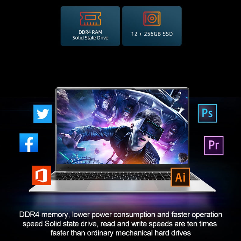 DERE R9 Pro Laptop 15.6 inch