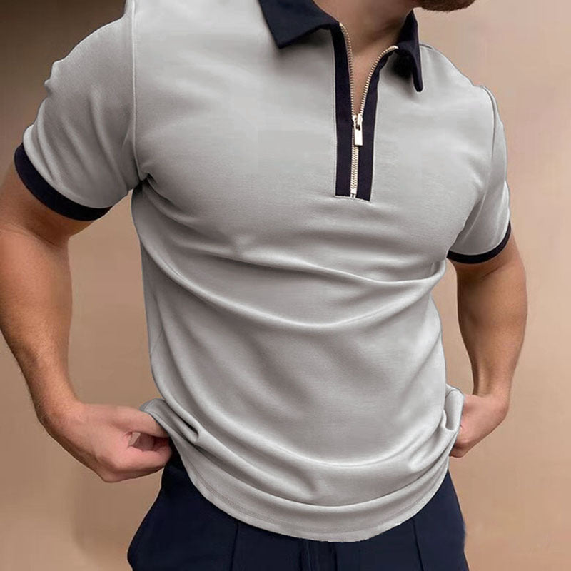 Men Solid Polo Shirt