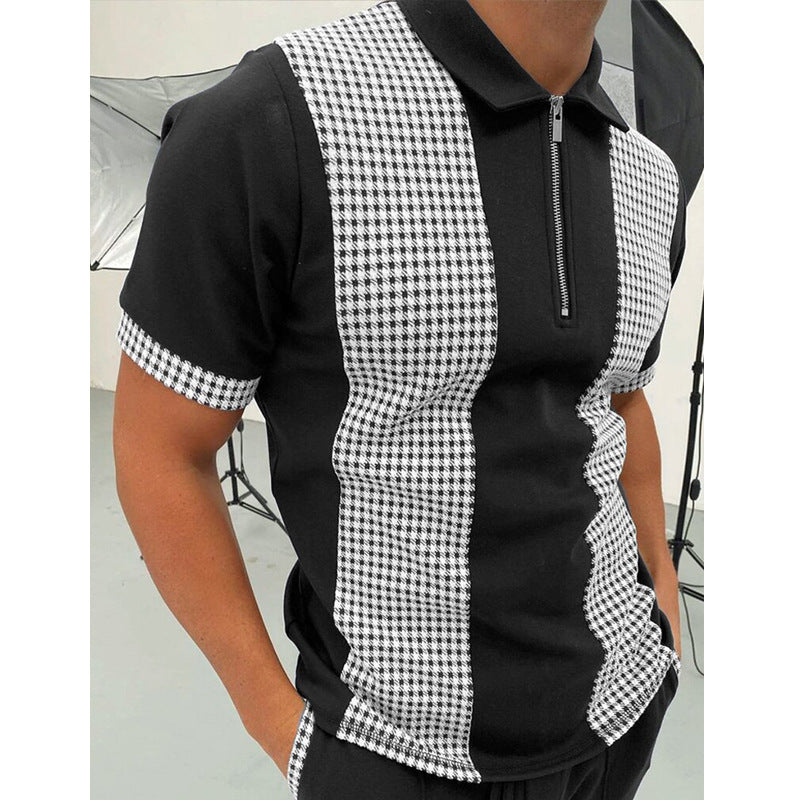 Men Solid Polo Shirt