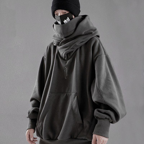 Trendy Brand Hooded Pullover Jacket