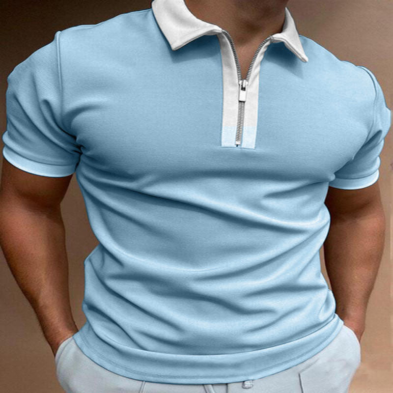 Men Solid Polo Shirt